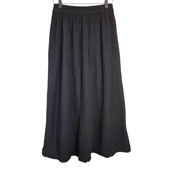 Xirena Serina Cotton Gauze Skirt in Black - Picture 3 of 7